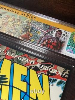 LIVRAISON GRATUITE Marvel X-Men #1 (1991) CGC Signature Series 9.6 Signé par Jim Lee