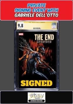 La Fin 2099 #1 Cgc Ss 9.8 Signature Privée Gabriele Dell'otto Vente Anticipée