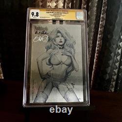 Lady Death Metal Infamie Traîtresse #1 CGC 9.8 Série Signature Pulido Debalfo