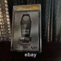 Lady Death Metal Infamie Traîtresse #1 CGC 9.8 Série Signature Pulido Debalfo