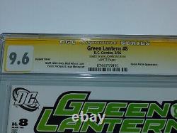 Lanterne Verte #8 Variante CGC 9.6 SS Série de Signatures MINT Signée par Neal Adams