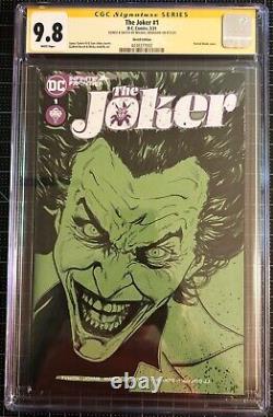 Le Joker n°1, Série Signature CGC, Couverture esquisse par Michael Munshaw