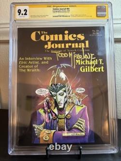 Le Journal des Comics #84 CGC 9.2 et la Page 36 Série Signature par Todd McFarlane