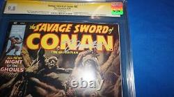Le seul exemplaire le mieux noté de Savage Sword of Conan 32 CGC 9.8 Signature Series Shooter