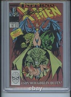 Les Incroyables X-Men #241 1989 CGC Signature Series 9.8 (Signé par Chris Claremont)