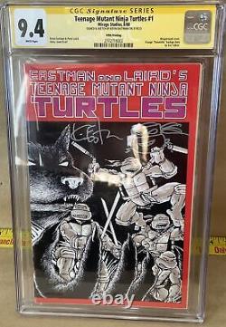 Les Tortues Ninja Adolescents Mutant #1 5ème impression, série de signatures CGC 9.4, 1988