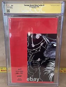 Les Tortues Ninja Adolescents Mutant #1 5ème impression, série de signatures CGC 9.4, 1988