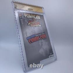 Les Tortues Ninja contre Street Fighter #4 Édition Convention CGC 9.6 Série Signature Rose Besch