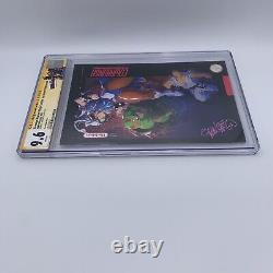 Les Tortues Ninja contre Street Fighter #4 Édition Convention CGC 9.6 Série Signature Rose Besch