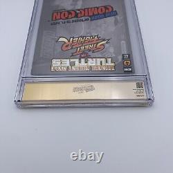 Les Tortues Ninja contre Street Fighter #4 Édition Convention CGC 9.6 Série Signature Rose Besch