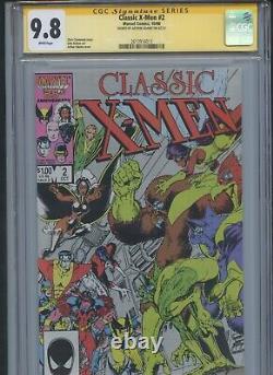 Les X-Men Classiques #2 1986 CGC Signature Series 9.8 (Signé par Arthur Adams)