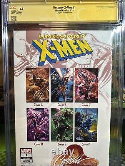 Les X-Men étranges #1 - Variante Campbell CGC Signature Series 9.8 Scott Campbell