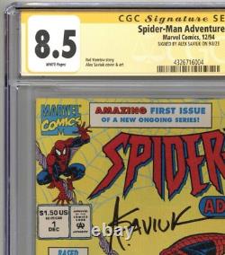 Les aventures de Spider-Man #1 (1994) CGC 8.5 Signature Series signée par Alex Saviuk