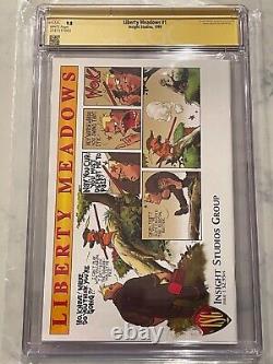 Liberty Meadows #1 CGC 9.8 SS Série Signée Signée par Frank Cho 1re Impression