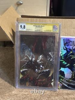 Lot de bandes dessinées Venom rares ! CGC 9.8 SS ! Couverture personnalisée Boss Kong