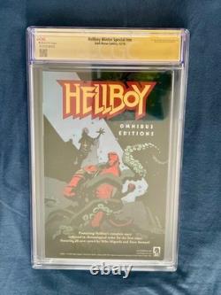 MIKE MIGNOLA 9,4 CGC Signature Series HELLBOY Spécial d'hiver signé et autographié
