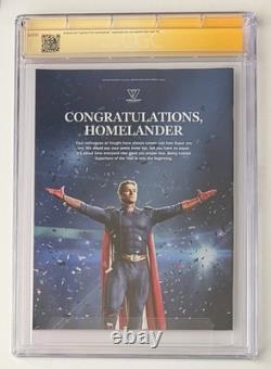 Magazine Time Homelander. CGC SS 9,8. Antony Starr. Non circulé. The Boys