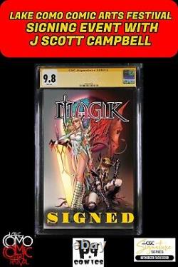 Magik #3 Marvel 2025 J Scott Campbell Signé Cgc Ss Vente Privée Anticipée
