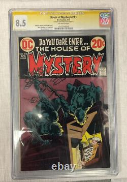 Maison Du Mystère 213 Cgc Série De Signatures 8.5 Bernie Wrightson DC Comics 1973