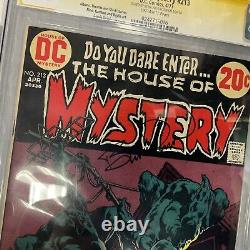 Maison Du Mystère 213 Cgc Série De Signatures 8.5 Bernie Wrightson DC Comics 1973