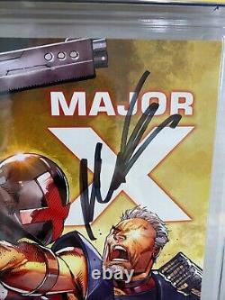 Major X #1 Marvel Comics 2019 Cgc 9.8 Série Signature Signée Rob Liefeld