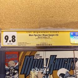 Marc Spector Moon Knight #58 Bande Dessinée, CGC Signature Series (Scott Koblish) 9.8