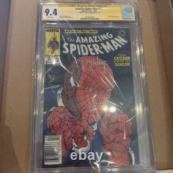 Marvel Comics AMAZING SPIDER-MAN #307 CGC 9,4 série signature TODD MCFARLANE