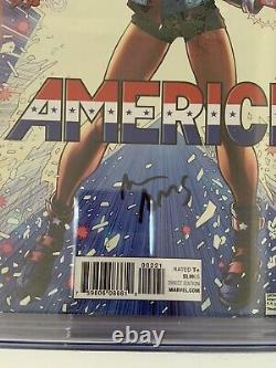 Marvel Comics America (chavez) 2 150 Art Adams Variante Série Signature Cgc 9.6
