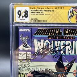 Marvel Comics Présente 1 CGC SS 9.8 Série Signature Chris Claremont Wolverine
