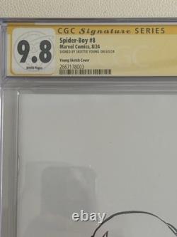 Marvel Comics Scottie Young Série de signatures CGC lot de 3 slabs