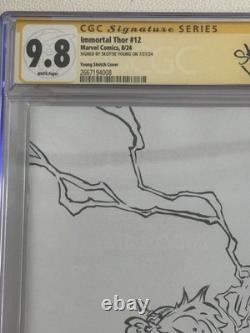 Marvel Comics Scottie Young Série de signatures CGC lot de 3 slabs