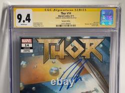 Marvel Comics Thor #14 Jason Aaron Auto CGC Signature SERIES 9.4