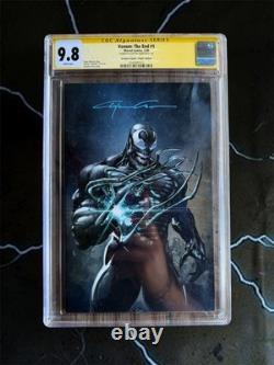 Marvel Comics Venom La Fin n°1 CGC 9,8 Virgin Signature Series Clayton Crain