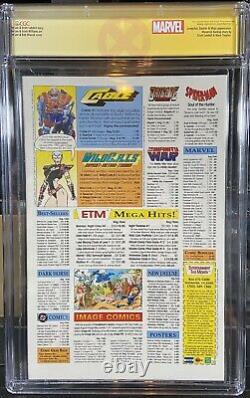 Marvel Comics X-men #11 1992 Cgc 9.8 Édition Du Kiosque Jim Lee Série De Signature