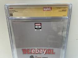 Marvel Deadpool 1 2018 Comic Exclusif Greg Horn Signé Signature Series CGC 9.6