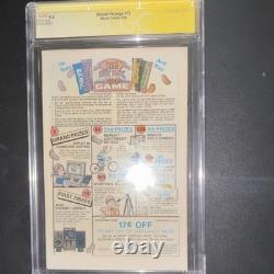 Marvel Doctor Strange n°72 CGC Signature Series 9.8 signé par Jim Shooter 1985