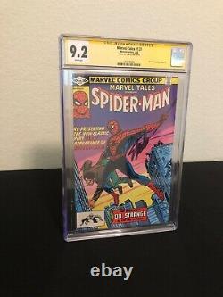 Marvel Tales #137 Spider-man Autographié Stan Lee Cgc Signature Series