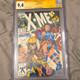Marvel X-men N&deg; 6 Cgc 9.4 (1992) Signature Series Sign&eacute; Par Jim Lee