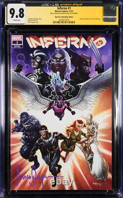 Mico Suayan Cgc 9.8 Série Signature Inferno #1, Seulement 1 0 Dans le Census Cgc, Rare