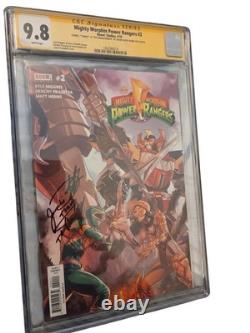 Mighty Morphin Power Rangers n°2 CGC 9,8 signé JDF Tommy Ranger Vert