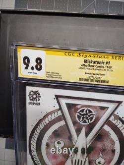 Miskatonic 1 (2021), CGC Signature Series 9.8 Signé Peach Momoko, El Rey Comics
