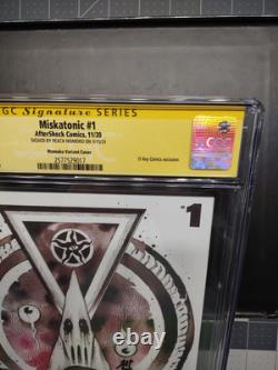 Miskatonic 1 (2021), CGC Signature Series 9.8 Signé Peach Momoko, El Rey Comics