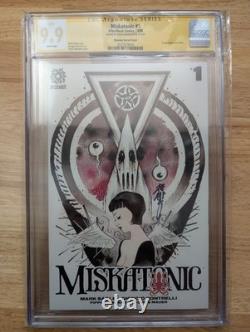 Miskatonic 1 (2021), Série de signatures CGC 9.9 signée par Peach Momoko, El Rey Comics