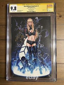 NOUVEAUX MUTANTS ÂMES MORTES #1 Variante SIGNÉE par Mark Brooks CGC Signature Series 9.8