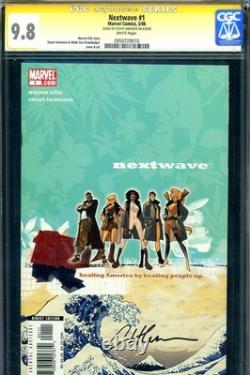 Nextwave #1 CGC 9.8 SÉRIE DE SIGNATURES - Fin Fang Foom app. 1ère app. de H. A. T. E