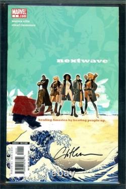 Nextwave #1 CGC 9.8 SÉRIE DE SIGNATURES - Fin Fang Foom app. 1ère app. de H. A. T. E