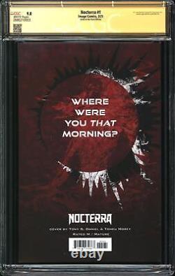 Nocterra (2021) #1 Édition Glow-In-The-Dark CGC Signature Series 9.8 NM/MT