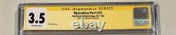 Opération Péril 13 CGC 3,5 Signature Series Ken Bald signé ACG 1952 seulement 2 SS