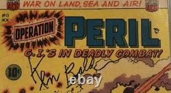 Opération Péril 13 CGC 3,5 Signature Series Ken Bald signé ACG 1952 seulement 2 SS