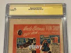 Opération Péril 13 CGC 3,5 Signature Series Ken Bald signé ACG 1952 seulement 2 SS